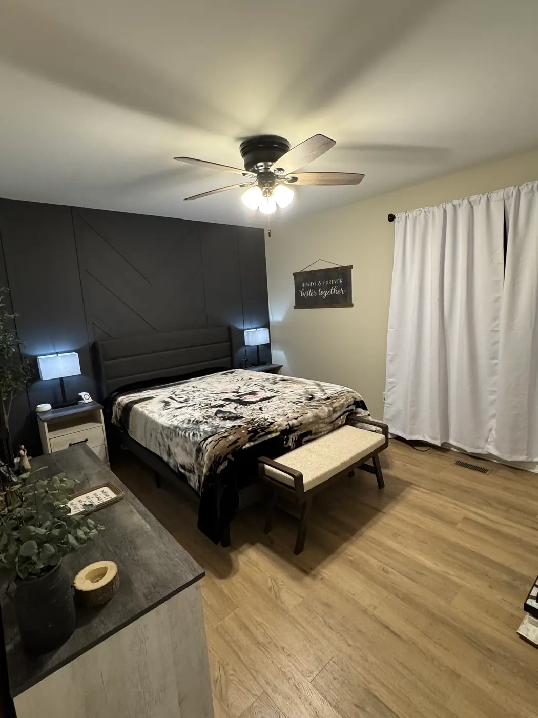 Accent & Feature Walls project — Painted Accent Wall